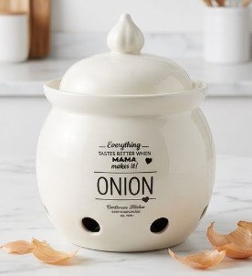Onion Ceramic Storage